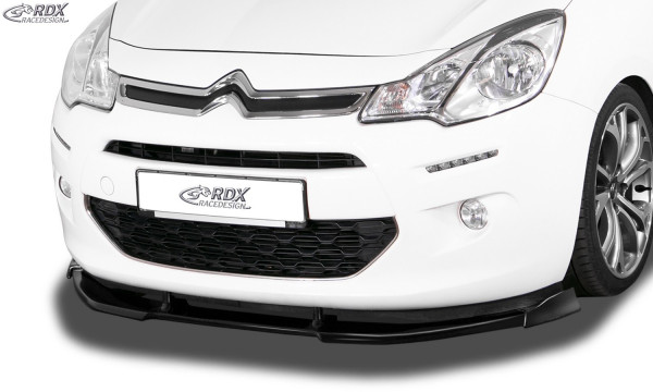 RDX Frontspoiler VARIO-X für CITROEN C3 2013-2017 Frontlippe Front Ansatz Vorne Spoilerlippe