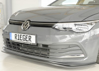 Rieger Spoilerschwert matt schwarz für VW Golf 8 5-tür. 12.19-