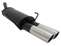 Novus Sportauspuff passend für Opel Astra H Caravan 2x76mm SR-Design Novus Sportauspuff passend für Opel Astra H Caravan 2x76mm SR-Design