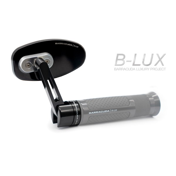 Barracuda Spiegel SKIN-R BAR END B-LUX schwarz