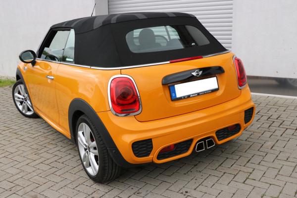 Mini Cooper S - F56 & F57 Endschalldämpfer Ausgang mittig - 2x95x78 Typ 68