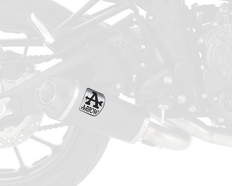 3884125-ARROW Hitzebeständiger Aufkleber Schwarz/grau