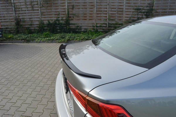 Spoiler CAP Für Lexus IS Mk3 Schwarz Hochglanz