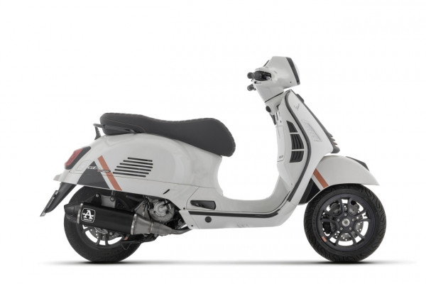 Arrow Urban Auspuff Aluminium Schwarz passend für Vespa GTS 310 HPE