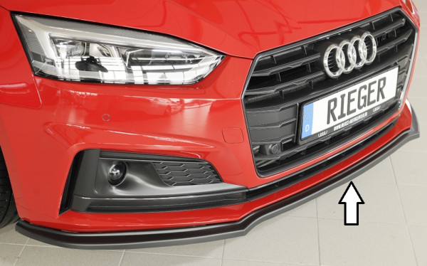 Rieger Spoilerschwert passend für Audi A5 S5 (B9/F5) Coupé 11.16–12.19