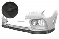 Cup-Spoilerlippe mit ABE passend für Fiat 500 Abarth 595 Cup-Spoilerlippe mit ABE passend für Fiat 500 Abarth 595