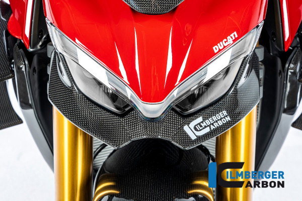 Ilmberger Carbon Verkleidungsoberteil unten glanz für Ducati Streetfighter V4 2020-