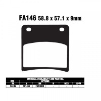 EBC-FA146 V Bremsbeläge passend für Suzuki EBC-FA146 V Bremsbeläge passend für Suzuki