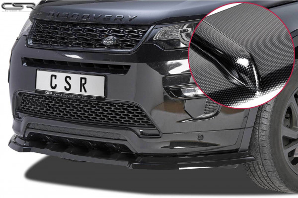 Cup-Spoilerlippe mit ABE für Land Rover Discovery Sport CSL309-C Carbon Look Hochglanz