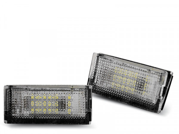 Kennzeichen LED-Leuchten passend für BMW E46 Limousine / Touring 05.98-03.05