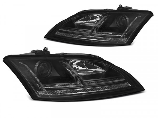 Scheinwerfer LED Black dynamische Blinker passend für Audi Tt 06-10 8j