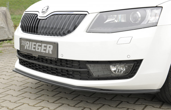 Rieger Spoilerschwert matt schwarz für Skoda Octavia (5E) Lim. 02.13-01.17 (bis Facelift)