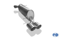 FOX Endschalldämpfer 2x80 Typ 16 passend für Audi A1 8X FOX Endschalldämpfer 2x80 Typ 16 passend für Audi A1 8X