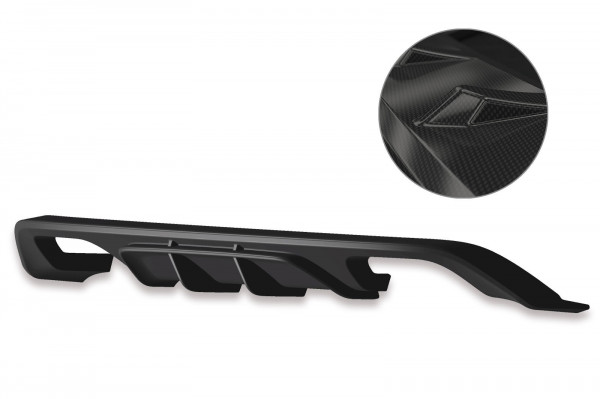 Heckansatz passend für VW Golf 7 R / R-Line HA253