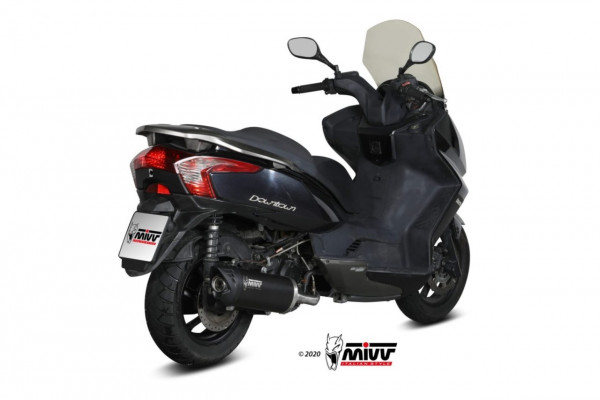 MIVV Mover Edelstahl Endschalldämpfer passend für KYMCO Downtown 125 09-16