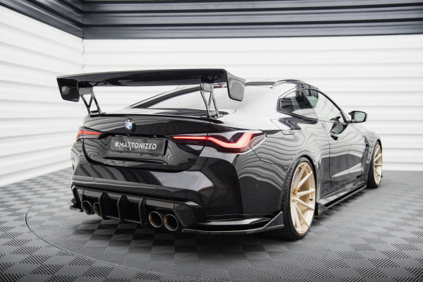 Heck Ansatz Flaps Diffusor V.4 passend für BMW M4 G82 / G82 Facelift