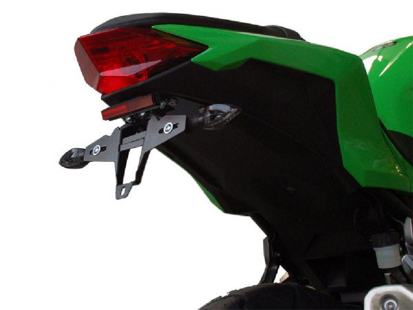 Kennzeichenhalter IQ4 passend für Kawasaki Ninja 300 (2013-2016)