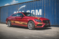 Street Pro Seitenschweller Ansatz + Flaps passend für Mercedes-AMG C43 Coupe C205 Street Pro Seitenschweller Ansatz + Flaps passend für Mercedes-AMG C43 Coupe C205