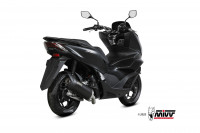 MIVV MOVER Edelstahl Schwarz passend für Honda PCX 125 21-23 MIVV MOVER Edelstahl Schwarz passend für Honda PCX 125 21-23