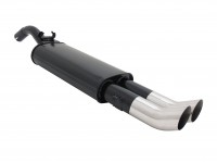 Novus Sportauspuff passend für VW Golf 2 19E 2x76mm DTM Novus Sportauspuff passend für VW Golf 2 19E 2x76mm DTM