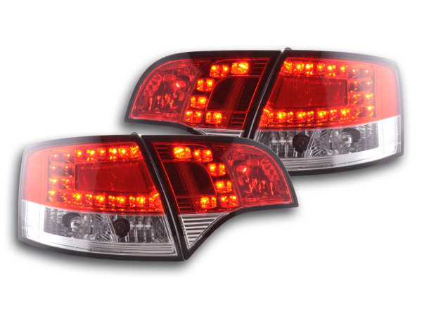 LED Rückleuchten Set Audi A4 Avant Typ 8E 04-08 rot/klar