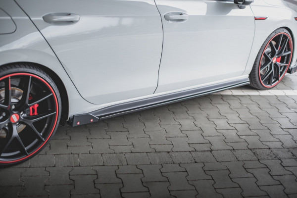 Seitenschweller Ansatz Für V.2 Für + Flaps Volkswagen Golf GTI / GTE / GTI Clubsport / R-Line Mk8