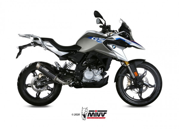 MIVV GPpro Black Endschalldämpfer passend für BMW G 310 GS 18-22