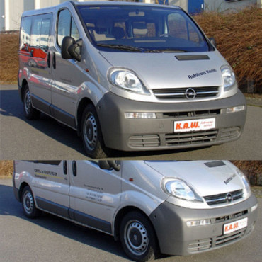 K.A.W. Tieferlegungsfedern für Opel Vivaro Kastenwagen F7/X83 ab 08/2001