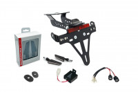 alpha Technik Kennzeichenhalter-Blinker-Kit SQ-LED passend für Kawasaki Z H2 ab Modelljahr 2020 alpha Technik Kennzeichenhalter-Blinker-Kit SQ-LED passend für Kawasaki Z H2 ab Modelljahr 2020