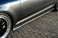 CUP Seitenschweller mit Wings hinten passend für Audi A4 B9 CUP Seitenschweller mit Wings hinten passend für Audi A4 B9