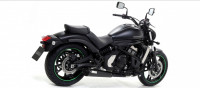 Arrow Komplettanlage Rebel Edelstahl Dark passend für Kawasaki Vulcan S 650 (2014–2016) Arrow Komplettanlage Rebel Edelstahl Dark passend für Kawasaki Vulcan S 650 (2014–2016)
