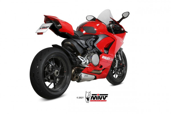 MIVV Delta-Race Edelstahl Ducati Panigale-Streetfighter V2 20-24