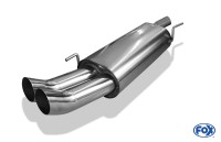 FOX Endschalldämpfer 2x76 Typ 18 passend für VW Golf III GTI/VR6 FOX Endschalldämpfer 2x76 Typ 18 passend für VW Golf III GTI/VR6