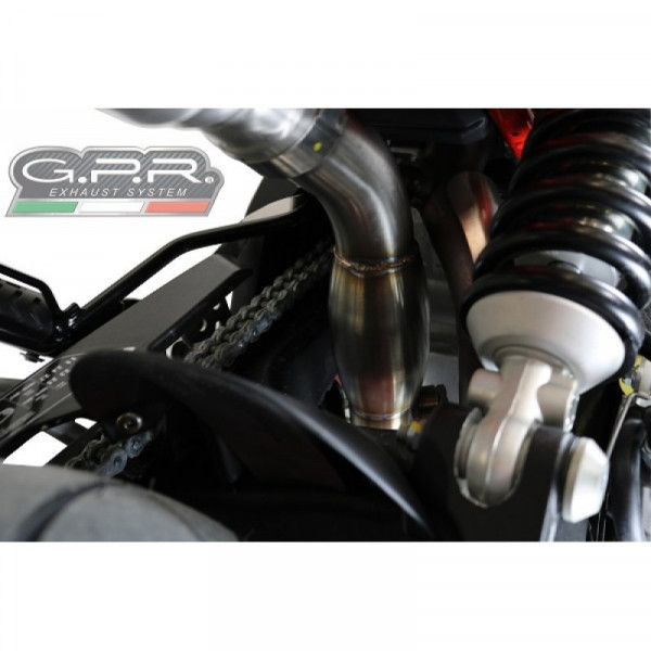 GPR Decat Pipe passend für Aprilia Dorsoduro 900 2017–2020