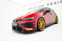Stoßstangen Flaps Wings vorne passend für VW Golf GTI Clubsport Mk8 Facelift Stoßstangen Flaps Wings vorne passend für VW Golf GTI Clubsport Mk8 Facelift