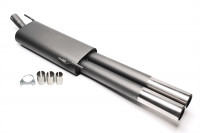 TA Technix Sportendschalldämpfer 2x76mm passend für VW Golf III Variant, Vento TA Technix Sportendschalldämpfer 2x76mm passend für VW Golf III Variant, Vento