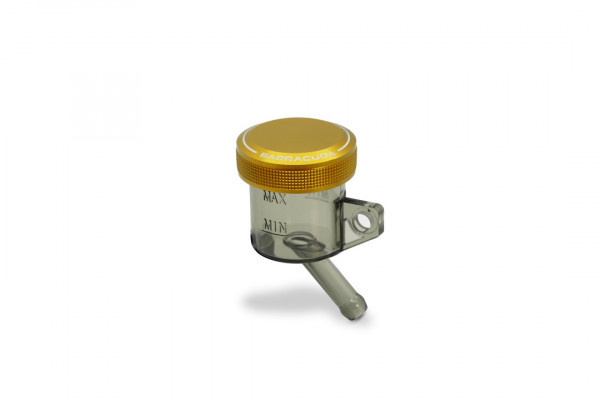Barracuda Universal Ausgleichsbehälter mit goldenem Aluminiumdeckel Durchmesser 30mm