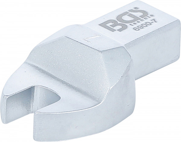 BGS Einsteck-Maulschlüssel 7 mm mit 9x12 mm Aufnahme