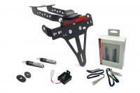 alpha Technik Kennzeichenhalter-Blinker-Kit passend für Kawasaki Z650 / Ninja 650 (2017–2019) alpha Technik Kennzeichenhalter-Blinker-Kit passend für Kawasaki Z650 / Ninja 650 (2017–2019)