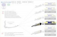 Arrow X-Kone Endschalldämpfer passend für Suzuki GSX-S 1000 / 1000 F 17-19 Arrow X-Kone Endschalldämpfer passend für Suzuki GSX-S 1000 / 1000 F 17-19