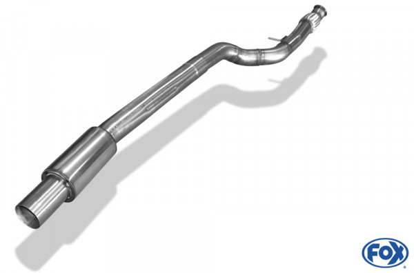 RIEGER/FOX Vorschalldämpfer passend für BMW 4er F36 Gran Coupé