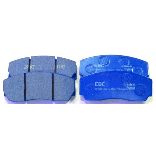EBC Bluestuff Bremsbeläge hinten passend für 6-Kolben Bremssattel (380 mm)