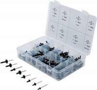 Blindnieten-Sortiment Aluminium Ø 3,2–4,8 mm 200-tlg. Blindnieten-Sortiment Aluminium Ø 3,2–4,8 mm 200-tlg.