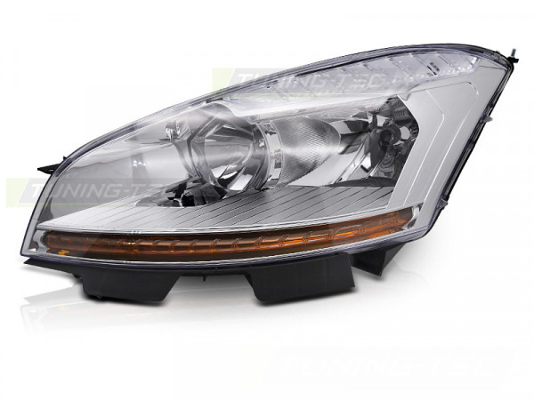 Scheinwerfer chrom links Tyc passend für Citroen C4 Picasso 06-10