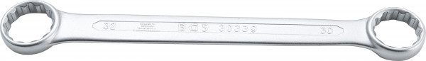 Doppel-Ringschlüssel | extra flach | SW 30 x 32 mm