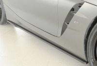 Rieger Seitenschweller rechts ansatz matt schwarz für BMW Z4 (G4Z/G29) Roadster 03.19-