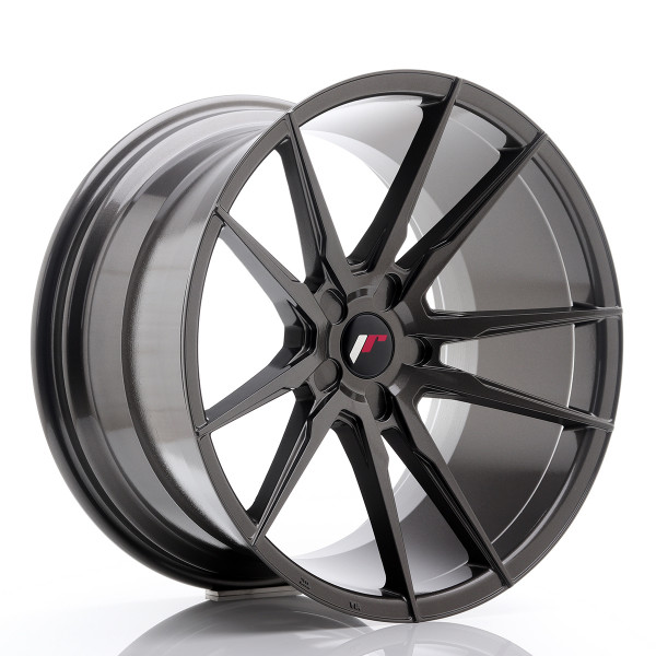 JR Wheels JR21 20x11 ET30-50 5H Blank Hyper Grey Alufelge