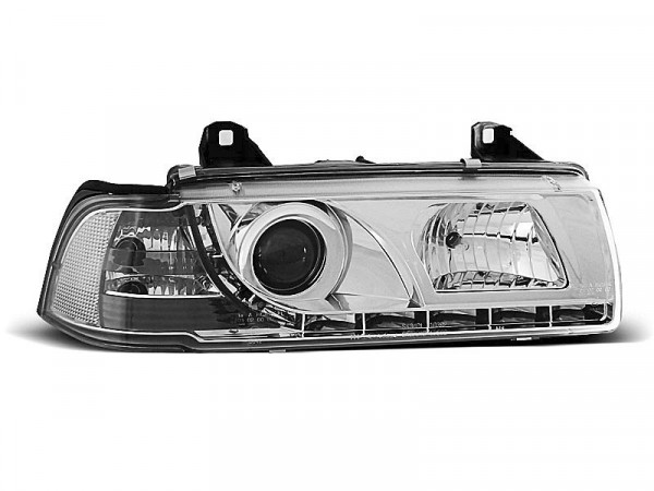 Scheinwerfer Tageslicht chrom passend für BMW E36 12.90-08.99