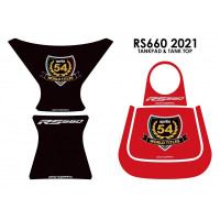 Motografix 3D Gel Tank Pad Protector passend für Aprilia RS 660 Motografix 3D Gel Tank Pad Protector passend für Aprilia RS 660