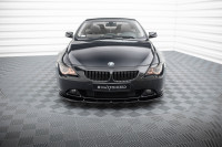Front Ansatz V.1 Für BMW 6er Coupe E63 / Cabrio E64 Schwarz Hochglanz